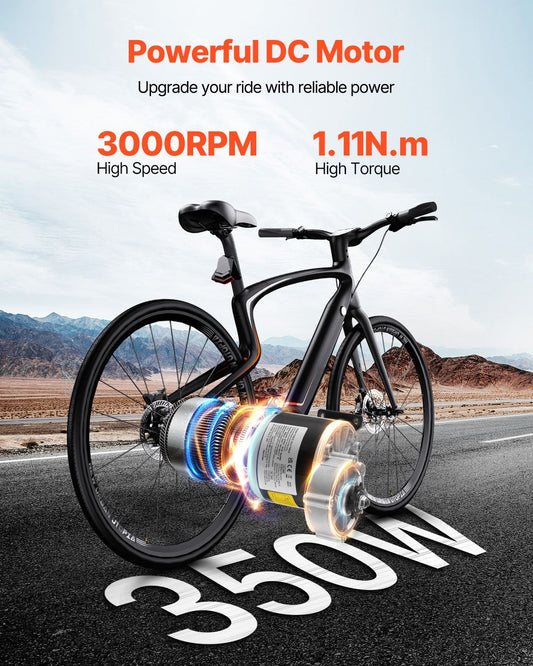 350W Electric Powerful DC Motor, 24V 3000rpm Go Kart Electric Brushed Motor, Electric Dirt Bike Motor Engine for E - Bike Motorcycle Scooter DIY - Powersport Electric Scooters