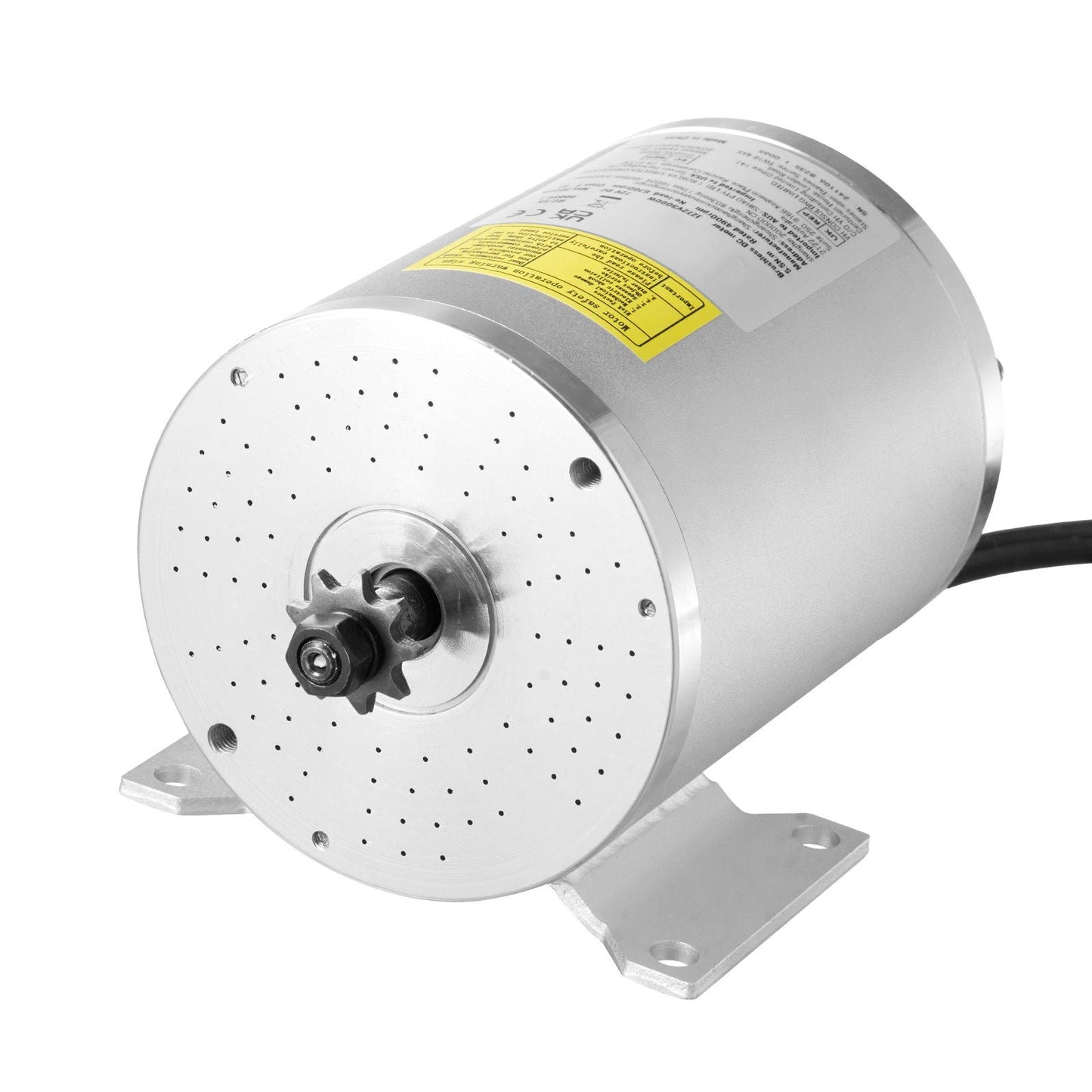 3000W Electric Brushless DC Motor Kit - 72V 4900rpm Motor with Upgraded Speed Controller and Throttle Grip Kit for Go Karts E - Bike Motorcycle Scooter DIY - Powersport Electric Scooters