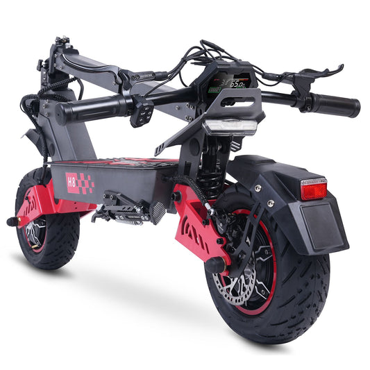 3000W*2 Dual Motor Electric Scooter – 50MPH Top Speed, 50 - 56 Mile Range, Foldable, 440LB Capacity, Premium Quality for Adults - Powersport Electric Scooters