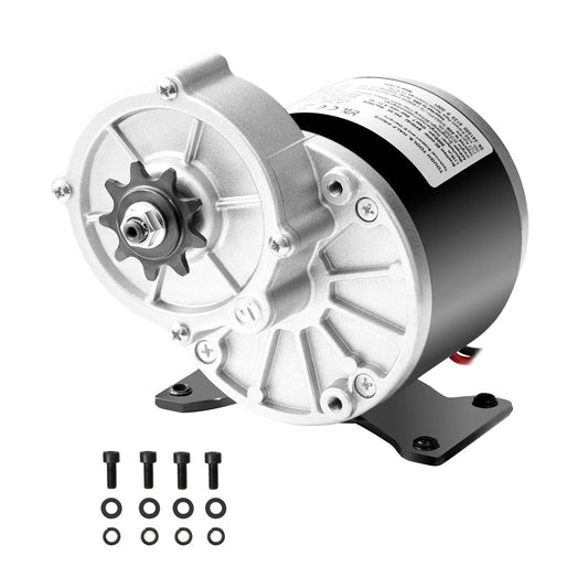 350W Electric Powerful DC Motor, 24V 3000rpm Go Kart Electric Brushed Motor, Electric Dirt Bike Motor Engine for E - Bike Motorcycle Scooter DIY - Powersport Electric Scooters