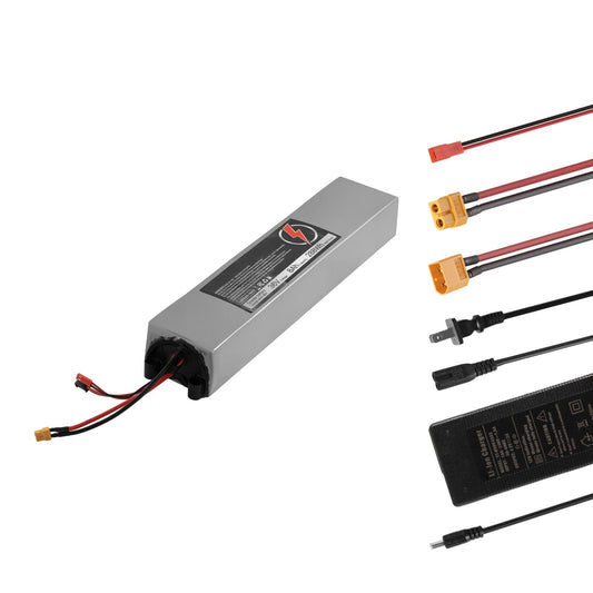 36V 8Ah Lithium Scooter Battery Pack with Smart BMS & Charger - Ideal Replacement for M365 Models - Powersport Electric Scooters