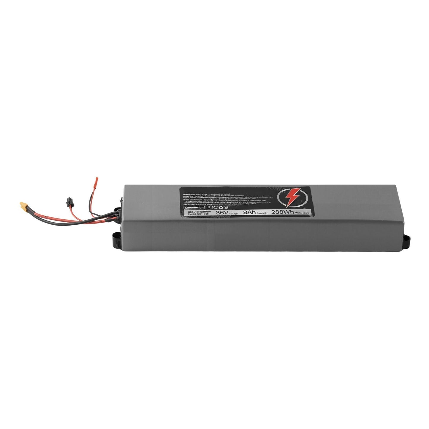 36V 8Ah Lithium Scooter Battery Pack with Smart BMS & Charger - Ideal Replacement for M365 Models - Powersport Electric Scooters