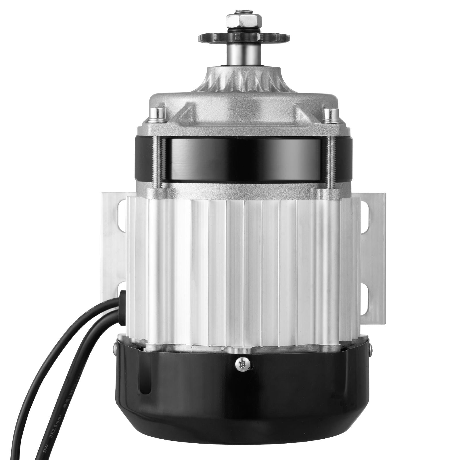 500W Electric Brushless DC Motor Kit - 48V 2700rpm Motor with Upgraded Speed Controller for Go Karts E - Bike Motorcycle Scooter - Powersport Electric Scooters