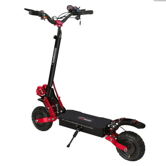 Adult Folding Electric Scooter X7 1800W*2 48V 21ah Super Motor - Powersport Electric Scooters