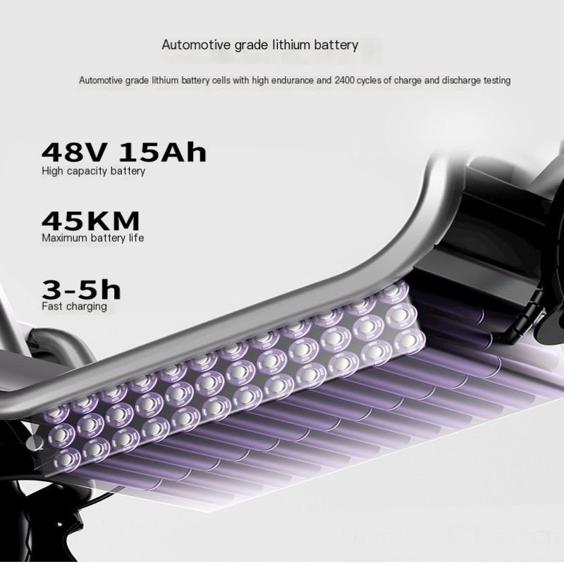 Durable and Dependable: T3 Hezzo E - Bike for Daily Use - Powersport Electric Scooters