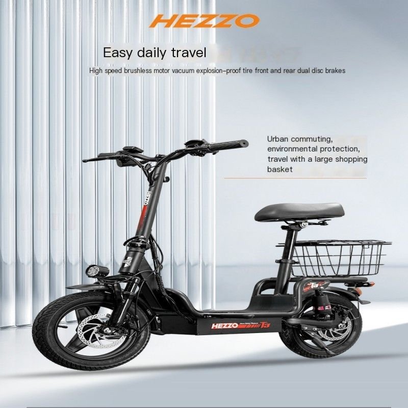 Durable and Dependable: T3 Hezzo E - Bike for Daily Use - Powersport Electric Scooters