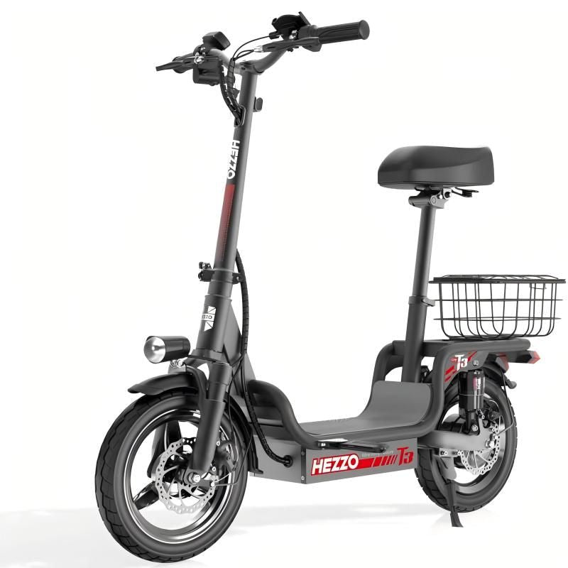 Durable and Dependable: T3 Hezzo E - Bike for Daily Use - Powersport Electric Scooters