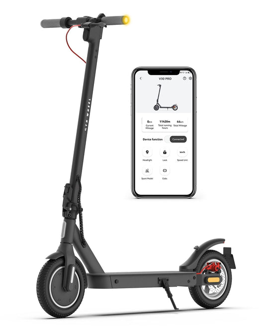 ES09 Folding Electric Scooter 350W 36V 7.5Ah 10' Tire - Powersport Electric Scooters