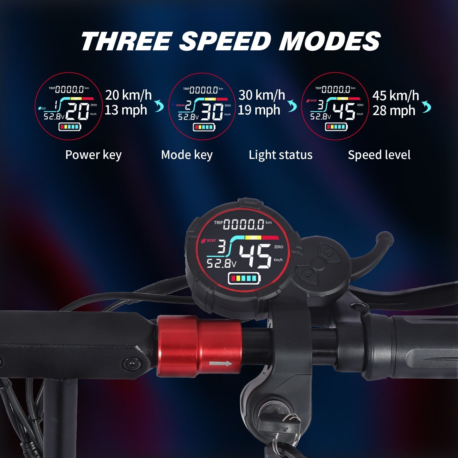 WHOSU Adult Electric Scooter with Removable Seat, 1200W Motor, Max 35mph, 33 Miles, 11" Off Road Tires, Fast Electric Scooter for Adults, E Scooter w/ 4 Braking System - Powersport Electric Scooters