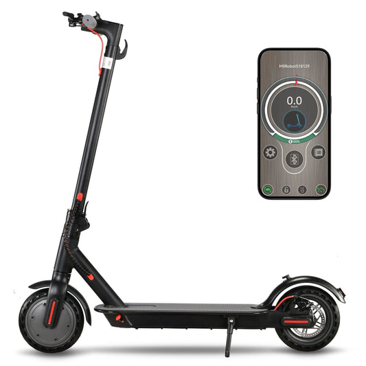 WHOSU Electric Scooter Adults with 350W Motor, Up to 19 MPH & 19 Miles E - Scooter, Lightweight Folding Electric Scooter for Adults with APP Control - Powersport Electric Scooters